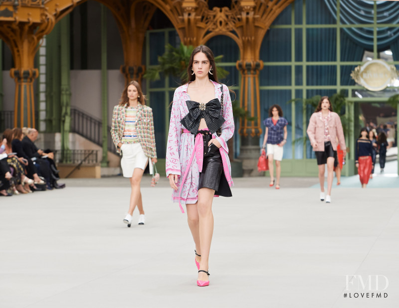 Matilde Buoso featured in  the Chanel fashion show for Cruise 2020