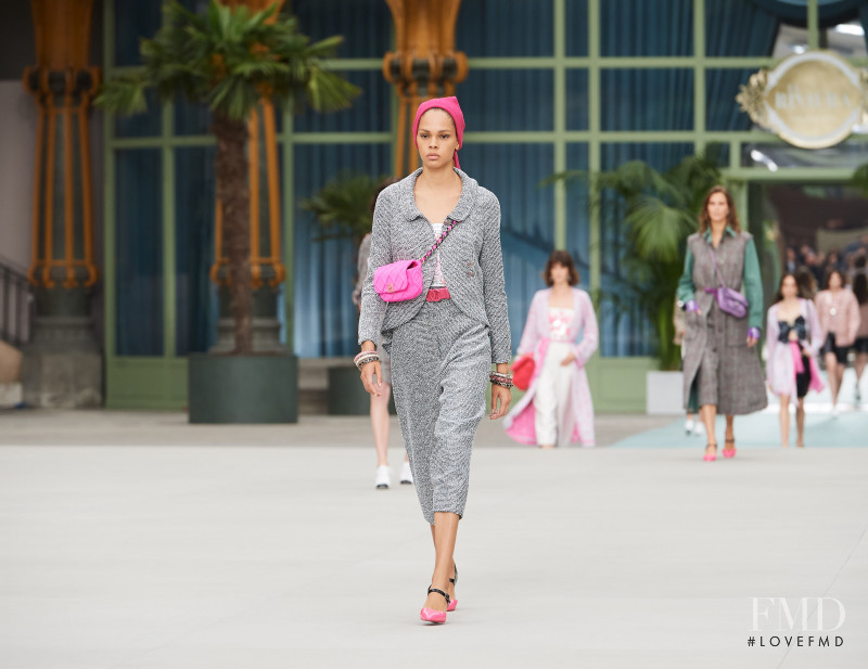 Hiandra Martinez featured in  the Chanel fashion show for Cruise 2020