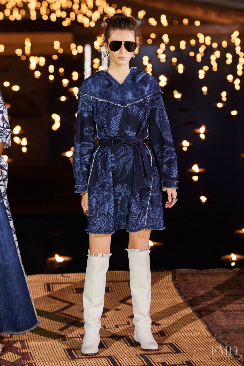 George Gigi Midgley featured in  the Christian Dior fashion show for Resort 2020