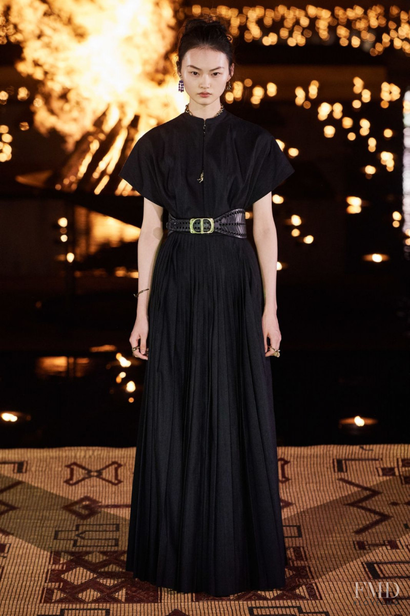 Cong He featured in  the Christian Dior fashion show for Resort 2020