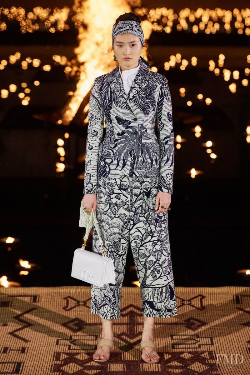 Liu Chunjie featured in  the Christian Dior fashion show for Resort 2020