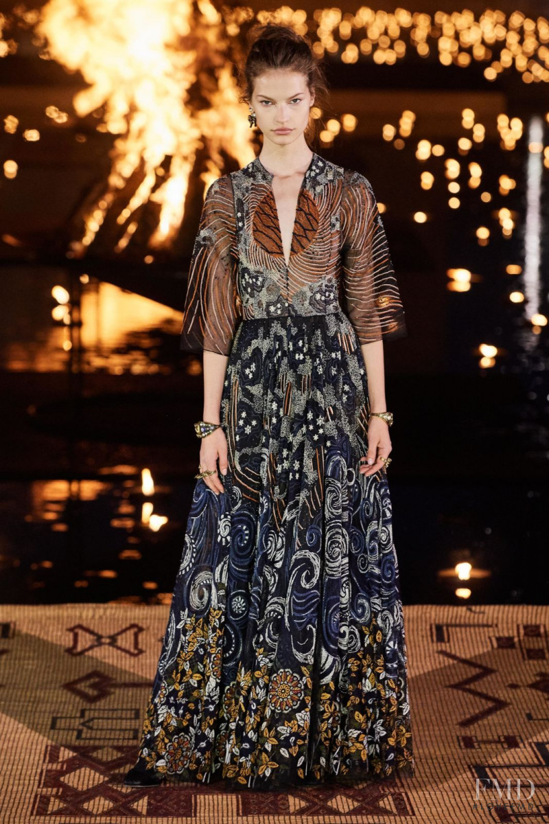 Faretta Radic featured in  the Christian Dior fashion show for Resort 2020