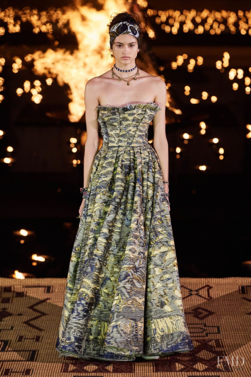 Nikki Vonsee featured in  the Christian Dior fashion show for Resort 2020