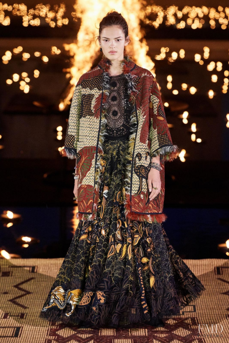Matea Brakus featured in  the Christian Dior fashion show for Resort 2020