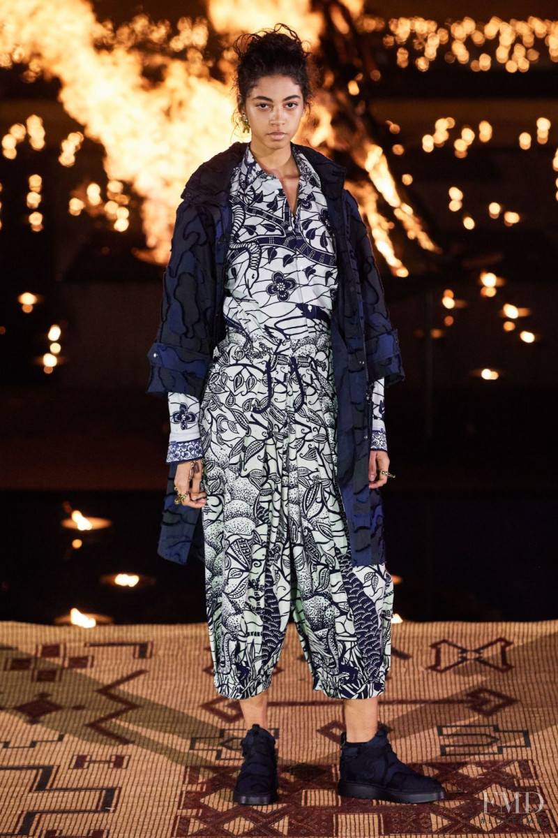 Rocio Marconi featured in  the Christian Dior fashion show for Resort 2020