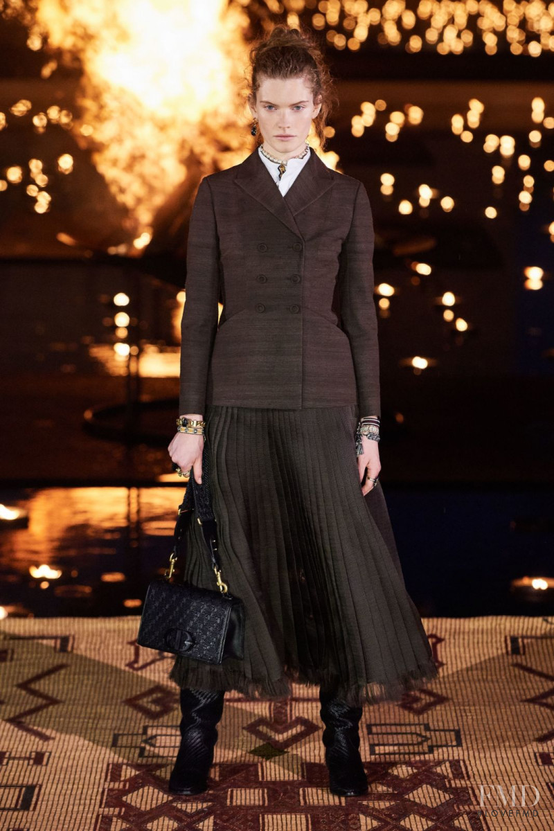 Carolina Burgin featured in  the Christian Dior fashion show for Resort 2020