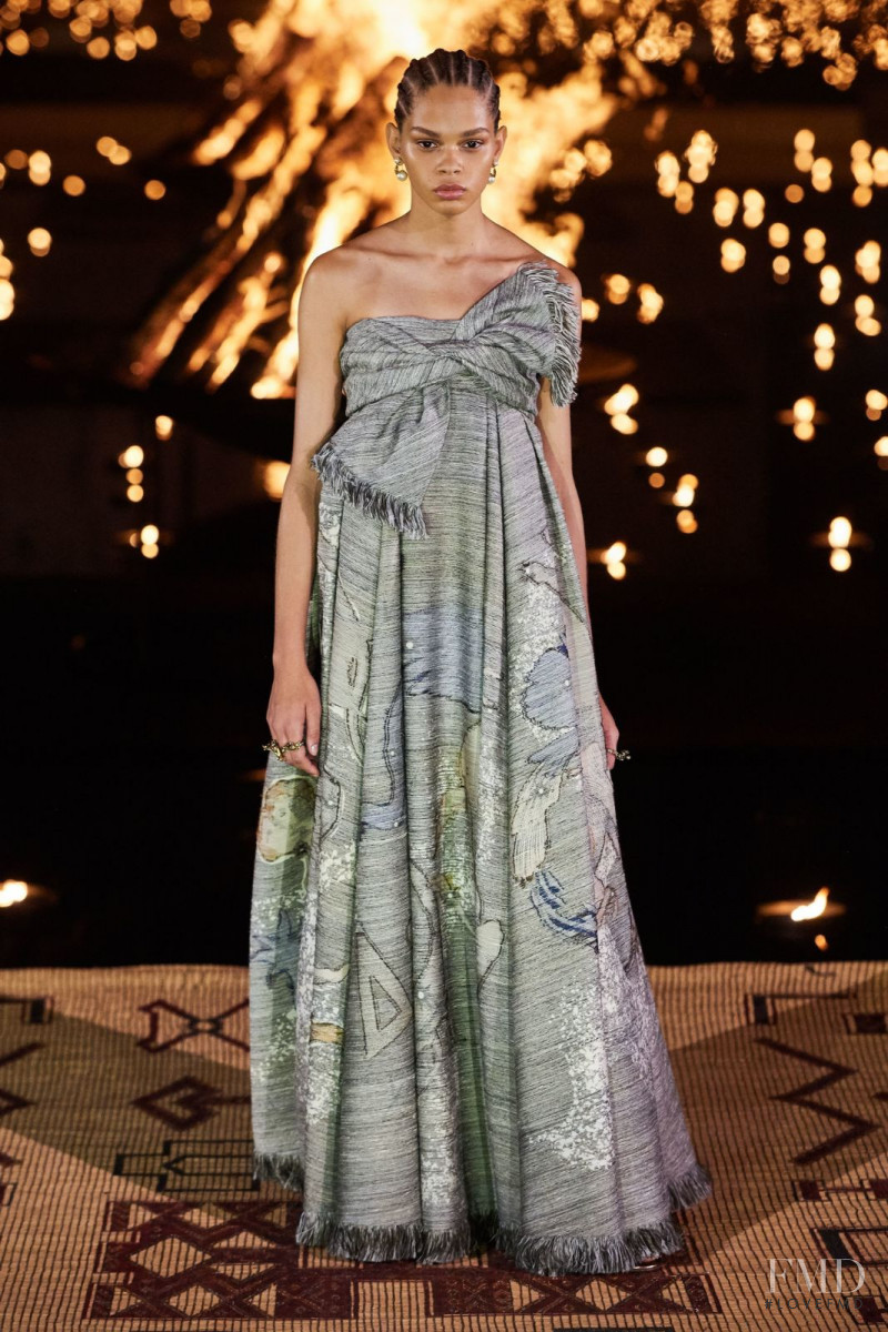 Hiandra Martinez featured in  the Christian Dior fashion show for Resort 2020