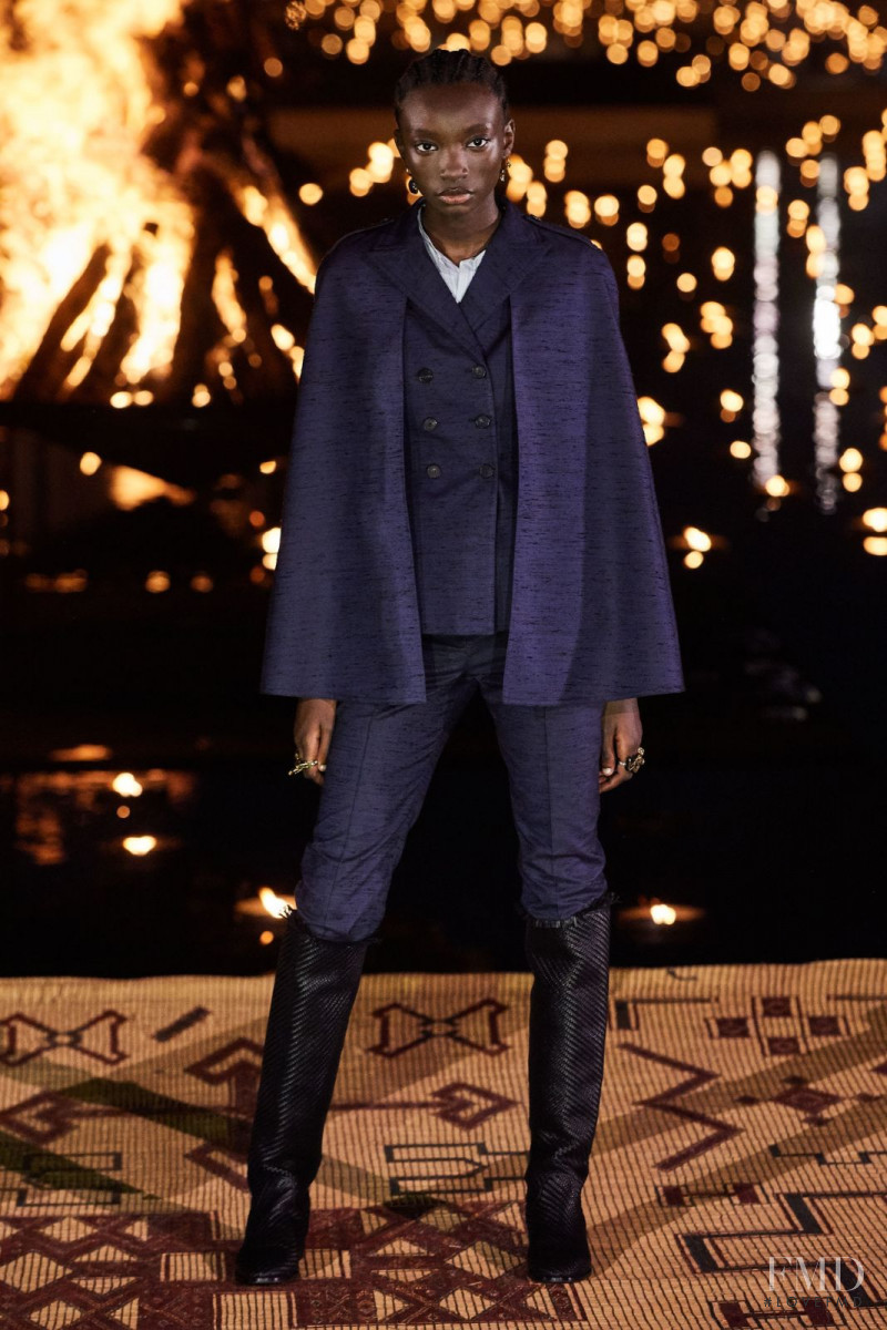 Assa Baradji featured in  the Christian Dior fashion show for Resort 2020