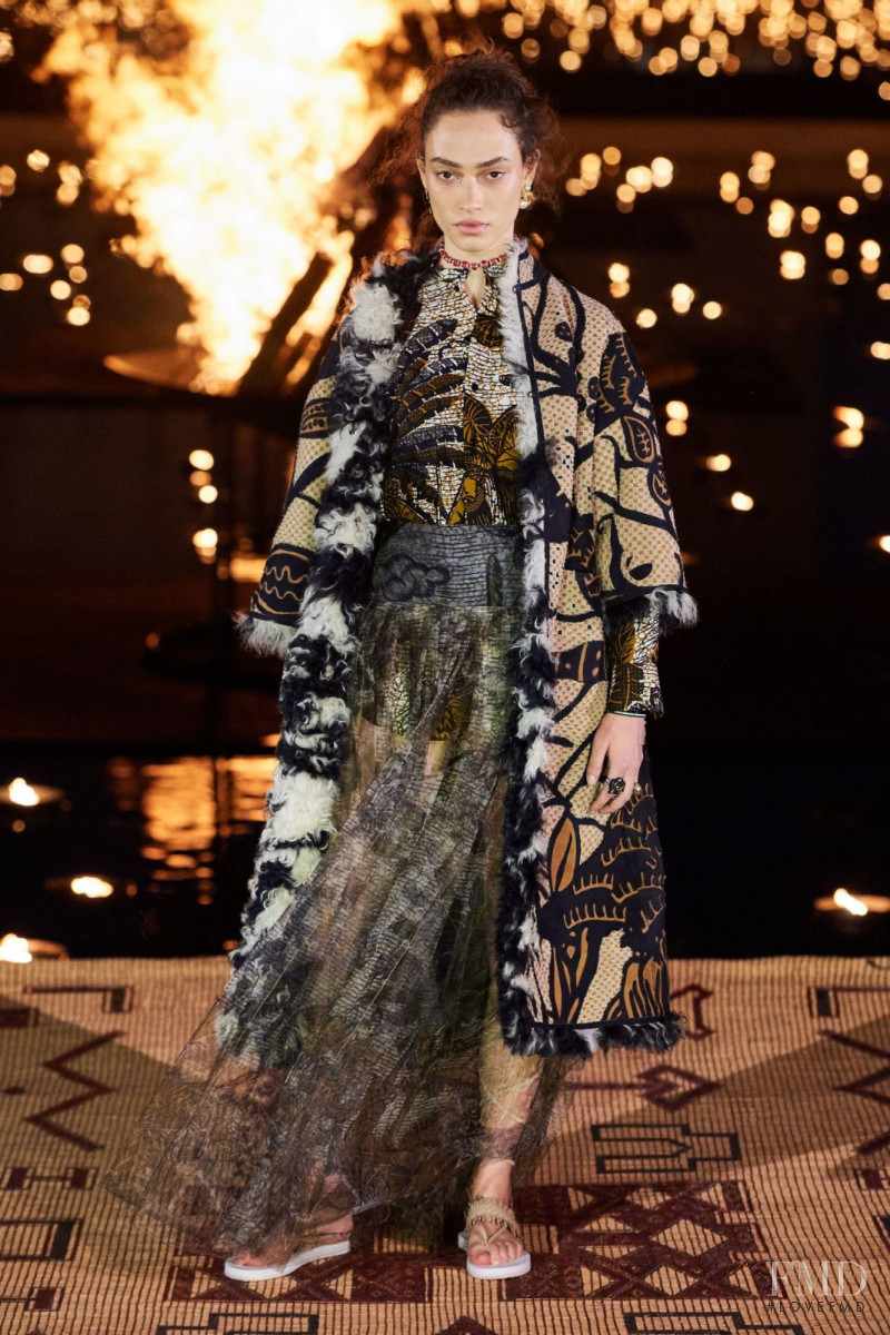 Sophie Koella featured in  the Christian Dior fashion show for Resort 2020
