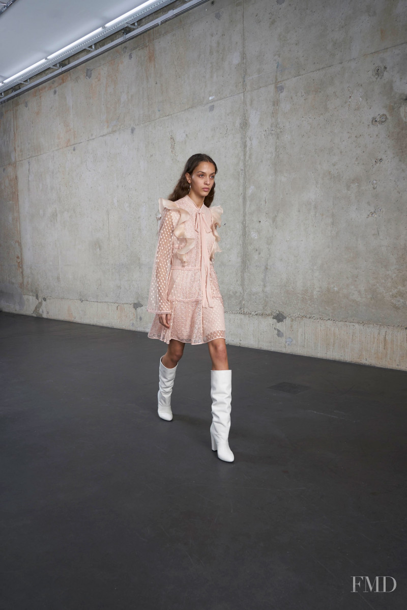 Laiqah Omar featured in  the Giamba lookbook for Pre-Fall 2018