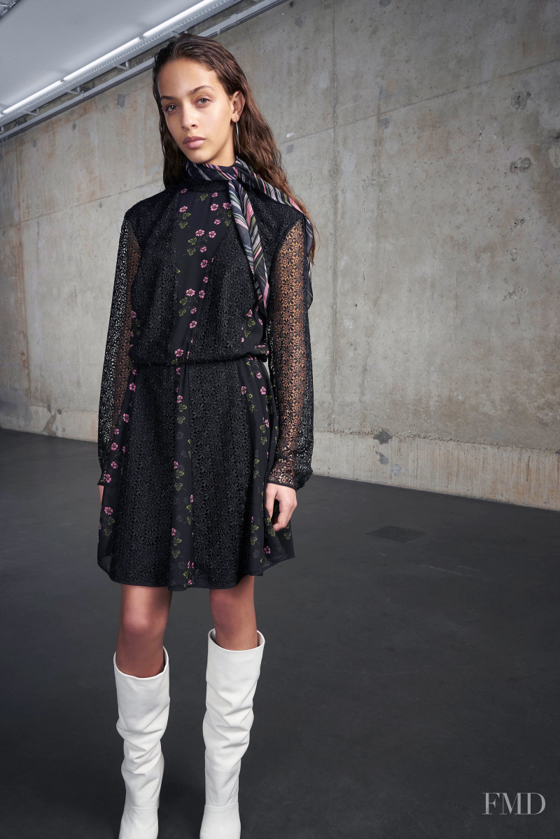 Laiqah Omar featured in  the Giamba lookbook for Pre-Fall 2018