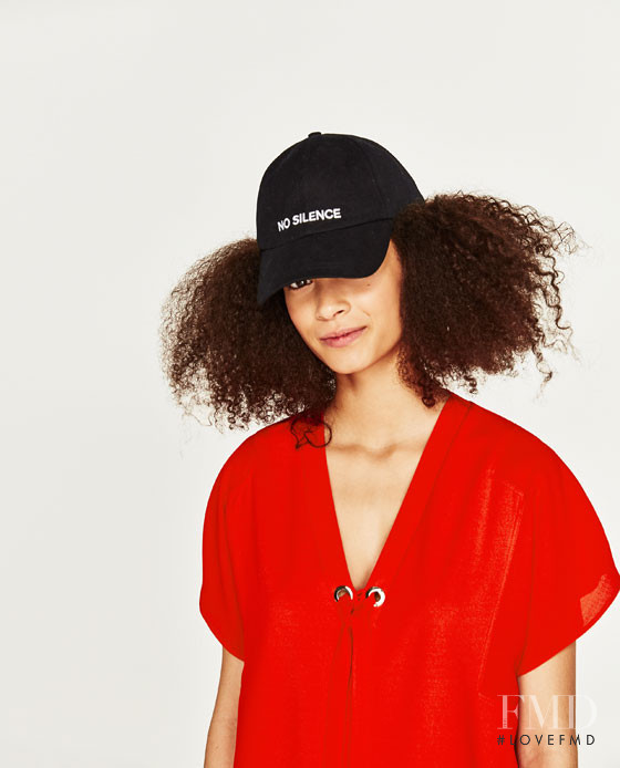 Noemie Abigail featured in  the Zara catalogue for Summer 2019