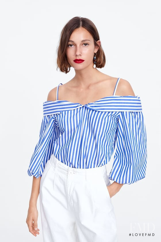 Mali Koopman featured in  the Zara catalogue for Summer 2019