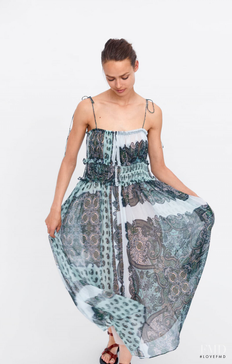 Birgit Kos featured in  the Zara catalogue for Summer 2019