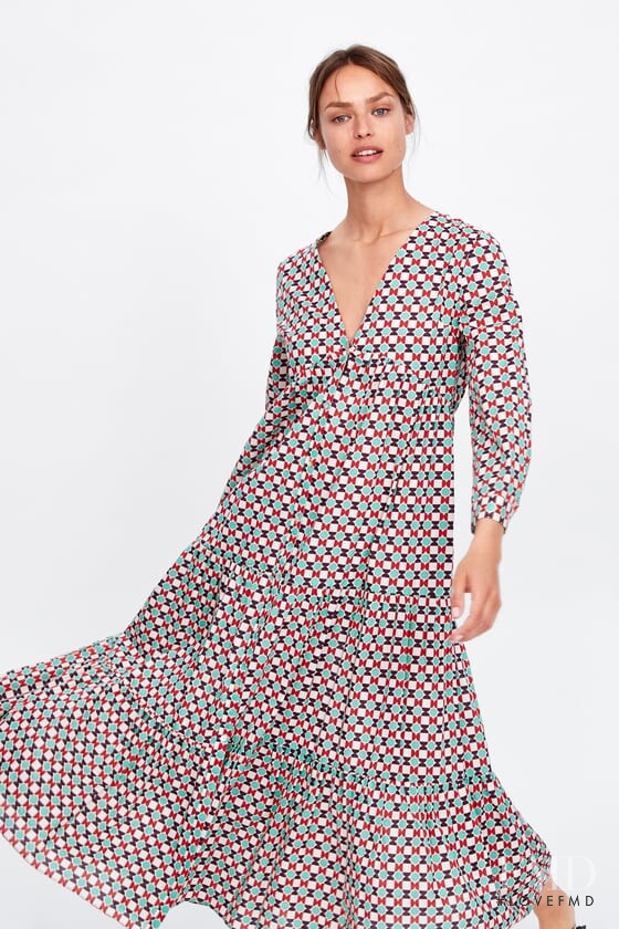 Birgit Kos featured in  the Zara catalogue for Summer 2019