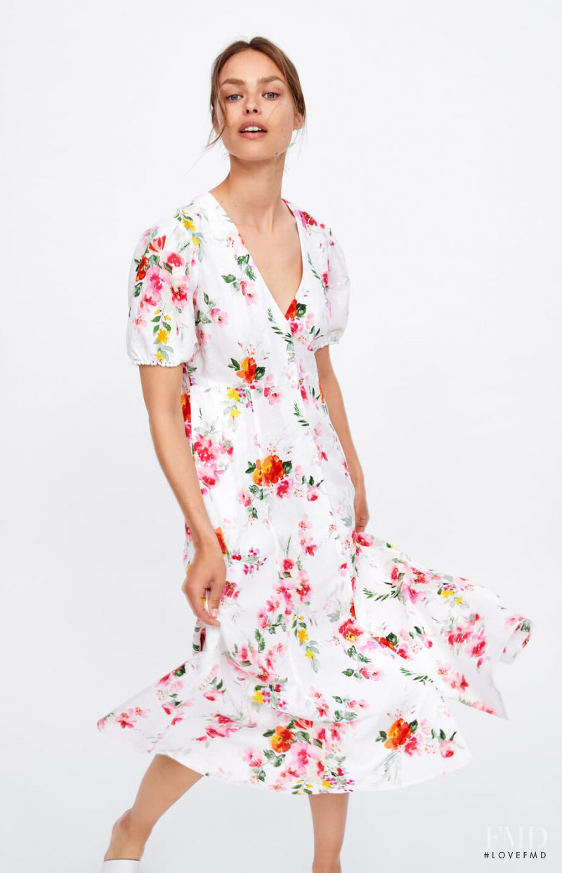 Birgit Kos featured in  the Zara catalogue for Summer 2019