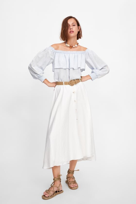 Mali Koopman featured in  the Zara catalogue for Summer 2019