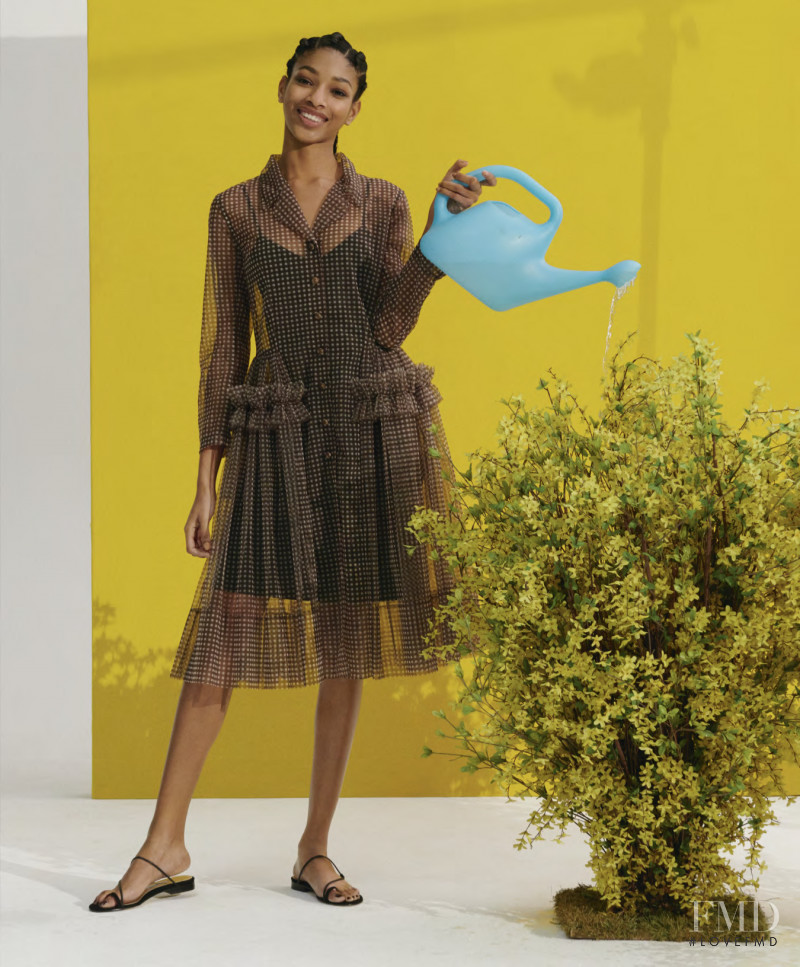 Naomi Chin Wing featured in  the Nordstrom advertisement for Spring/Summer 2019