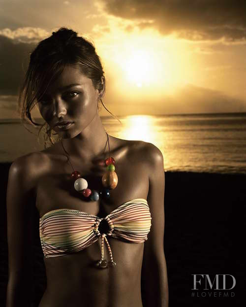 Miranda Kerr featured in  the Tigerlily advertisement for Summer 2005