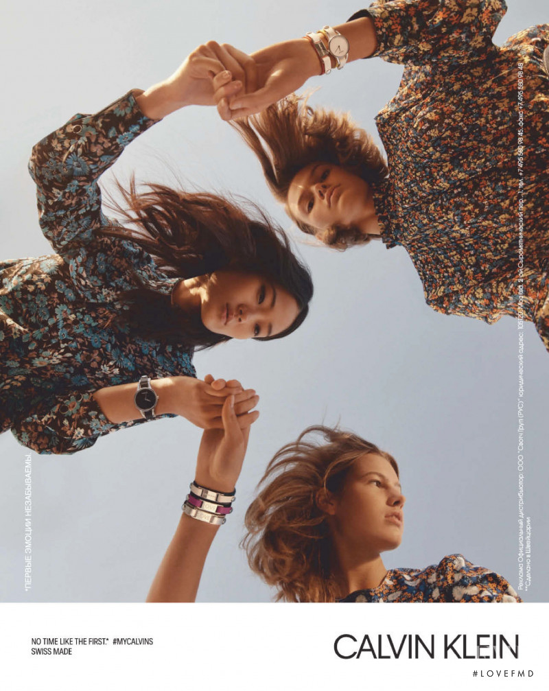 Ck Calvin Klein Watches advertisement for Spring/Summer 2019