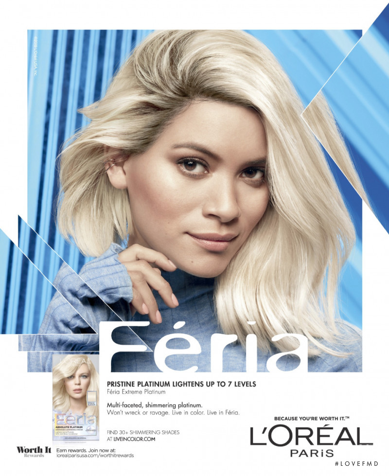 L\'Oreal Paris Feria advertisement for Spring/Summer 2019