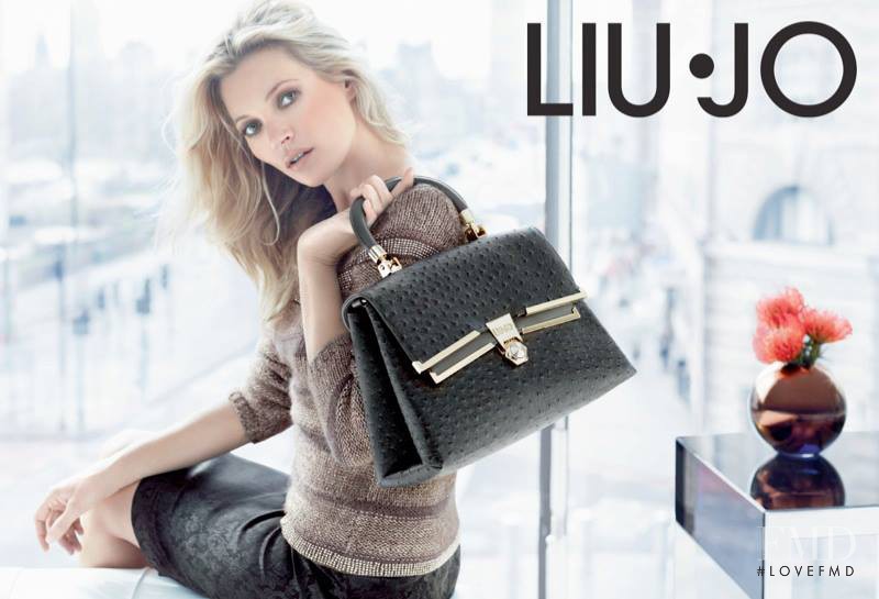 Kate Moss featured in  the Liu Jo advertisement for Autumn/Winter 2013