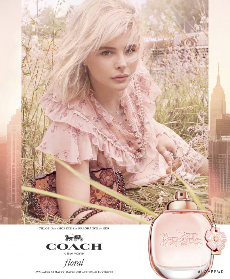 Coach Floral Fragrance advertisement for Spring/Summer 2019