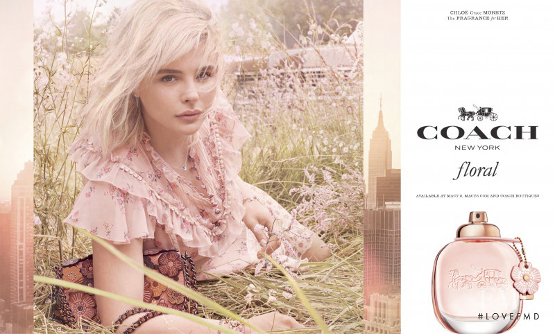 Coach Floral Fragrance advertisement for Spring/Summer 2019