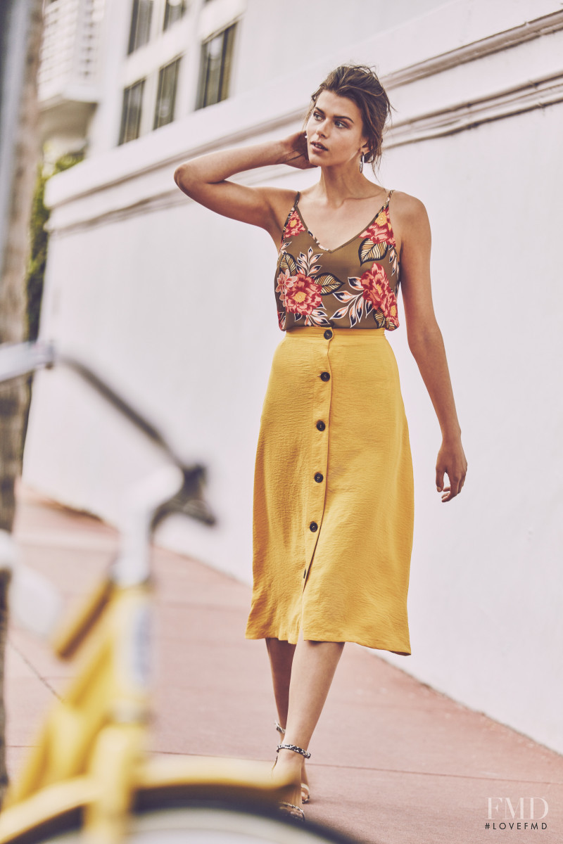Georgia Fowler featured in  the Matalan advertisement for Spring/Summer 2019