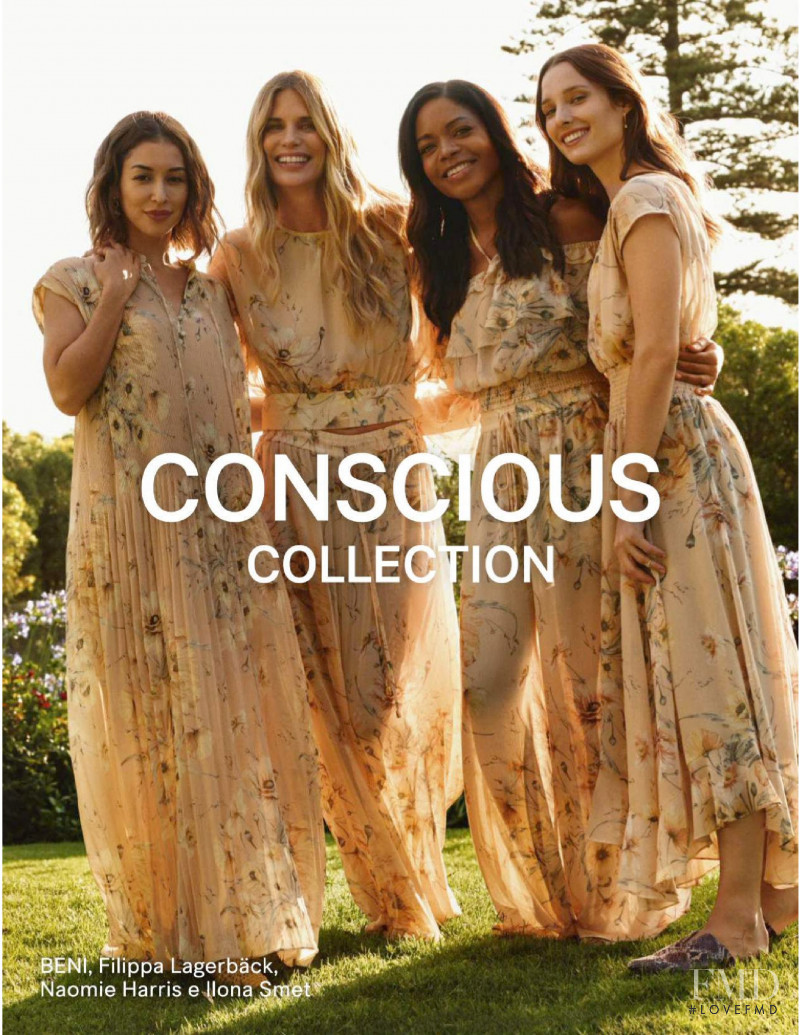 Sara Nuru featured in  the H&M Conscious Collection advertisement for Spring/Summer 2019