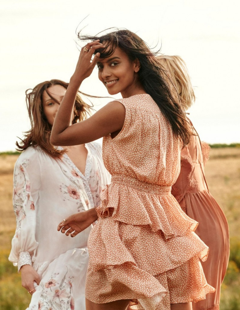 Sara Nuru featured in  the H&M Conscious Collection advertisement for Spring/Summer 2019