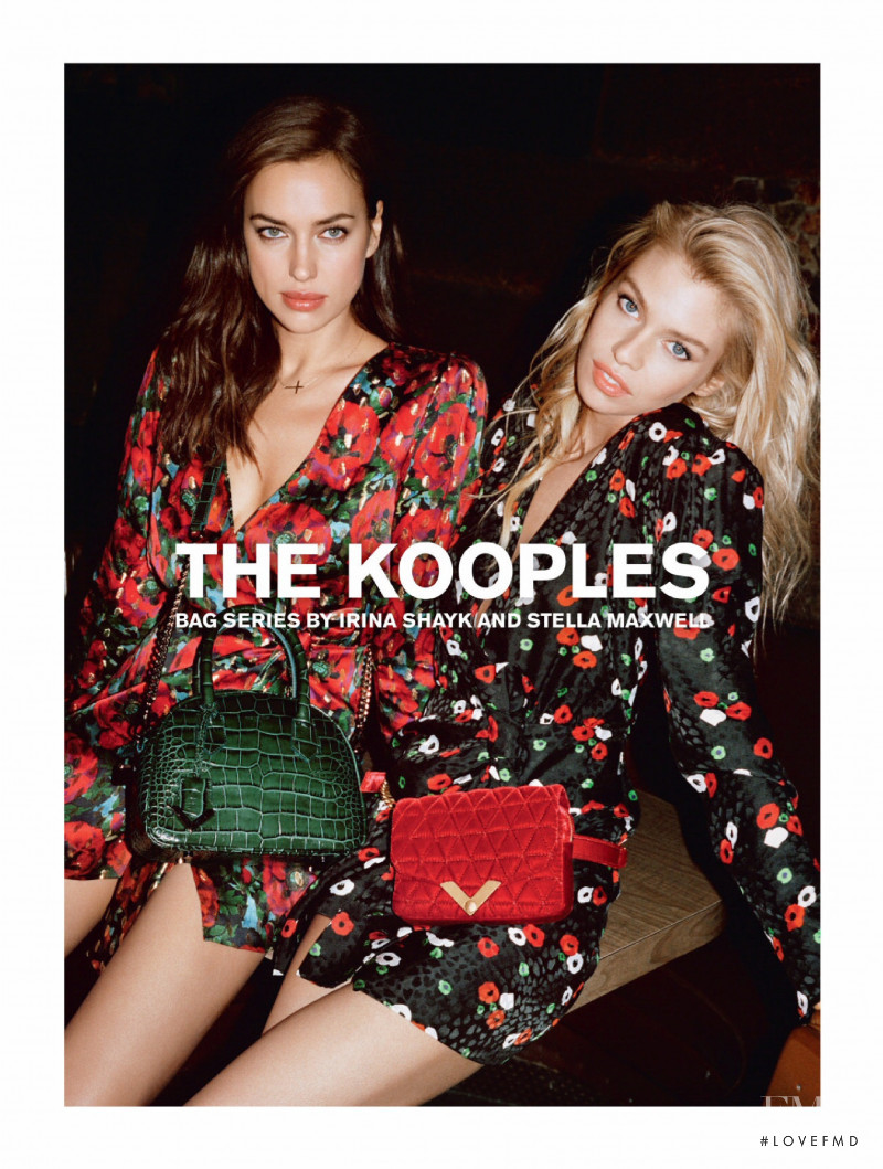 Irina Shayk featured in  the The Kooples advertisement for Spring/Summer 2019