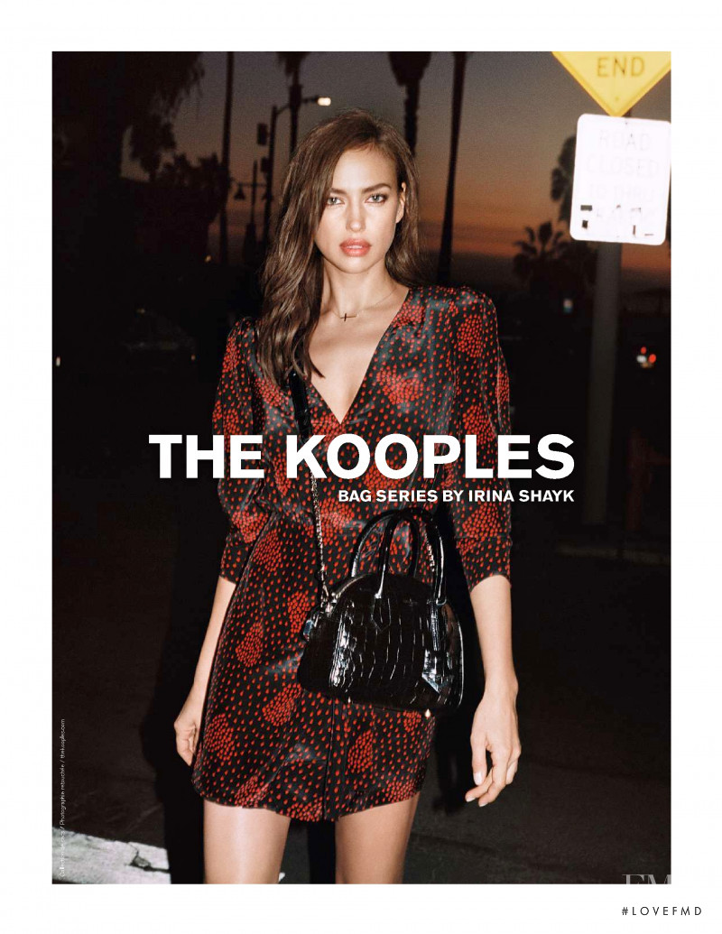 Irina Shayk featured in  the The Kooples advertisement for Spring/Summer 2019