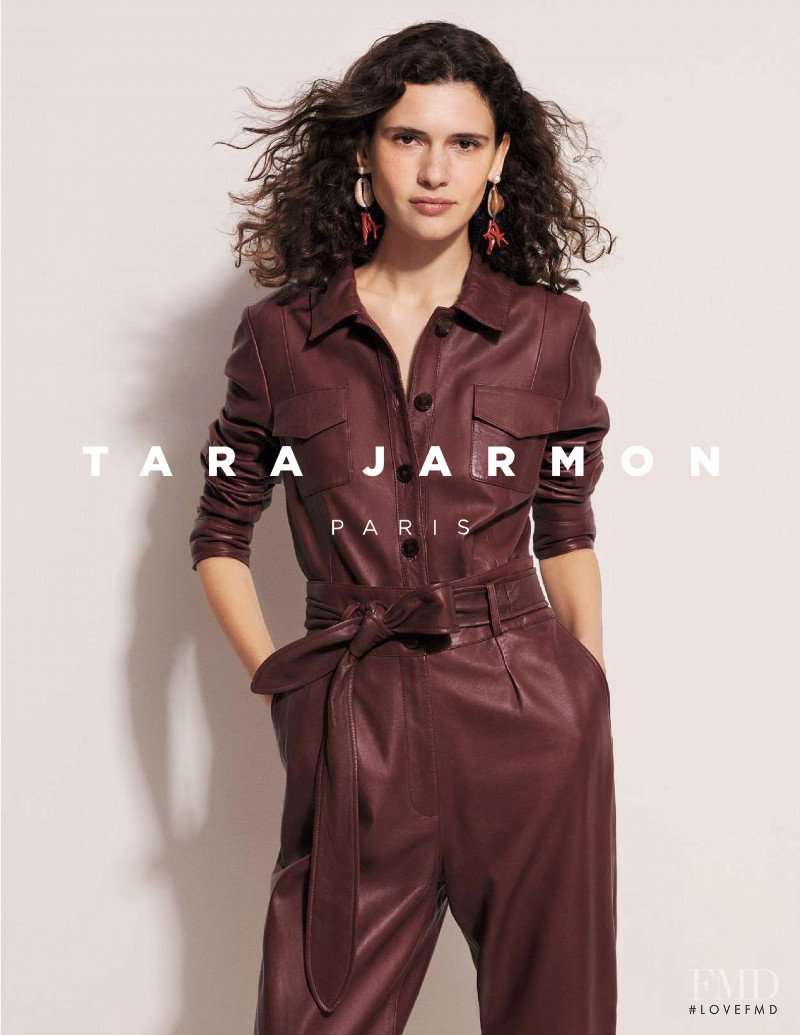 Iana Godnia featured in  the Tara Jarmon advertisement for Spring/Summer 2019