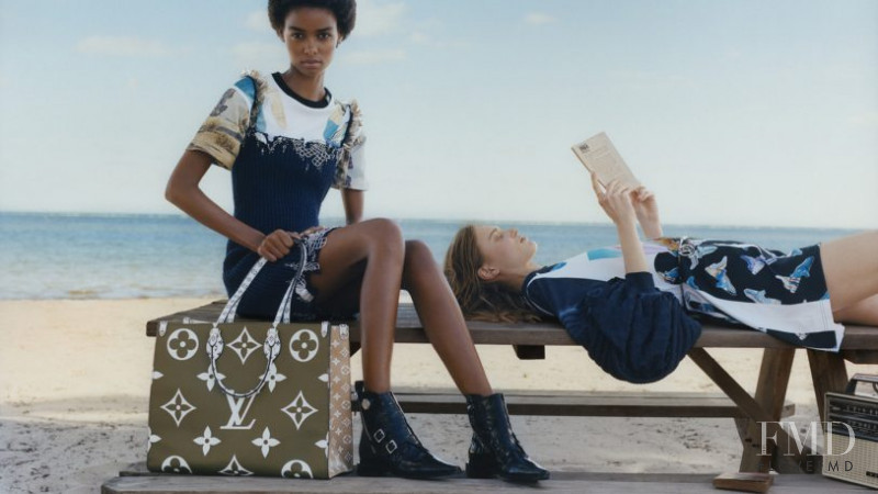 Blesnya Minher featured in  the Louis Vuitton The New Tambour Horizon advertisement for Summer 2019