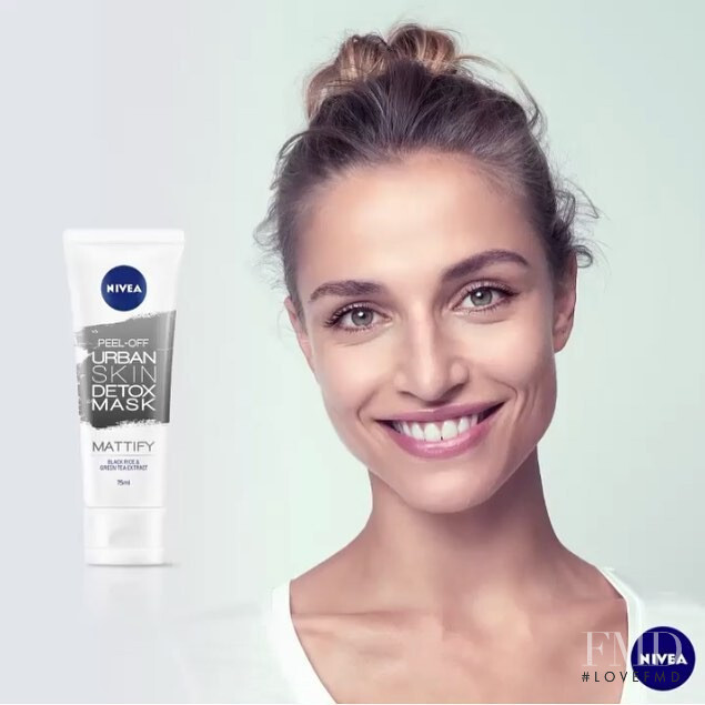 Aude-Jane Deville featured in  the Nivea advertisement for Spring/Summer 2019
