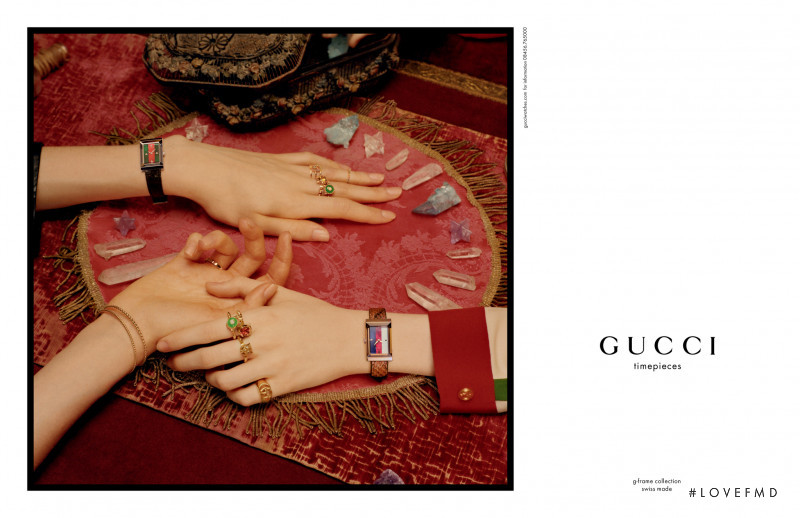 Gucci Jewelery & Watches advertisement for Spring/Summer 2019