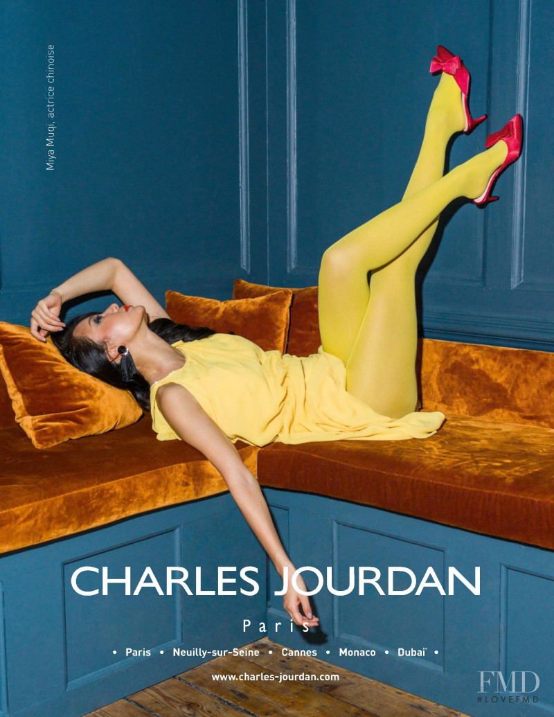 Charles Jourdan advertisement for Spring/Summer 2019