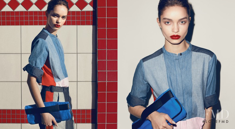 Luma Grothe featured in  the Maria Cher advertisement for Autumn/Winter 2014