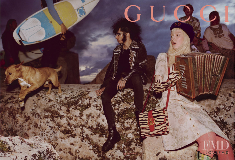 Gucci advertisement for Pre-Fall 2019