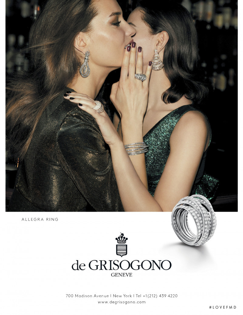 de GRISOGONO advertisement for Spring/Summer 2019