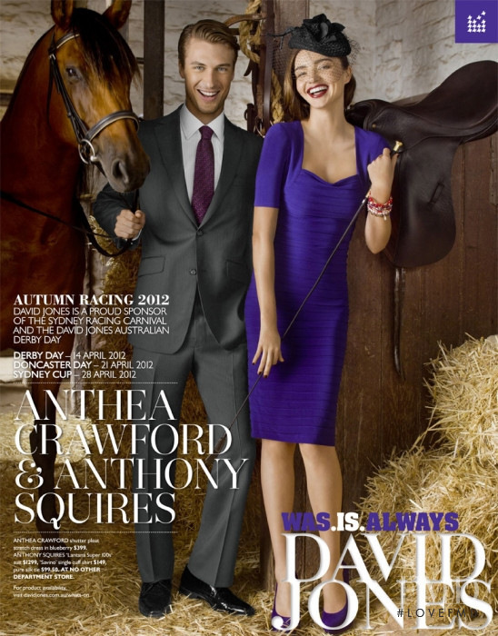 Miranda Kerr featured in  the David Jones advertisement for Spring/Summer 2011