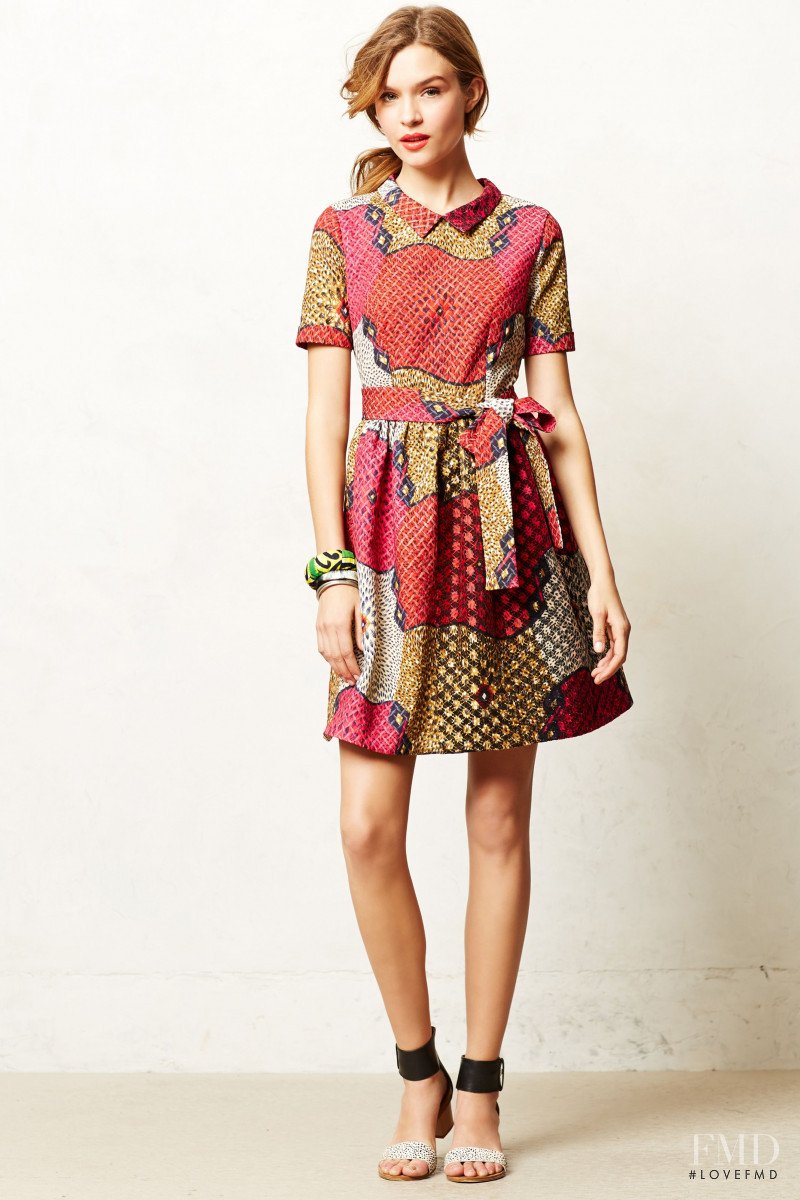 Josephine Skriver featured in  the Anthropologie catalogue for Spring/Summer 2014