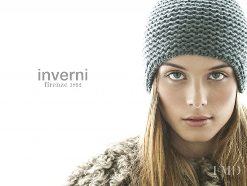 Abi Fox featured in  the Inverni Firenze 1892 advertisement for Autumn/Winter 2011