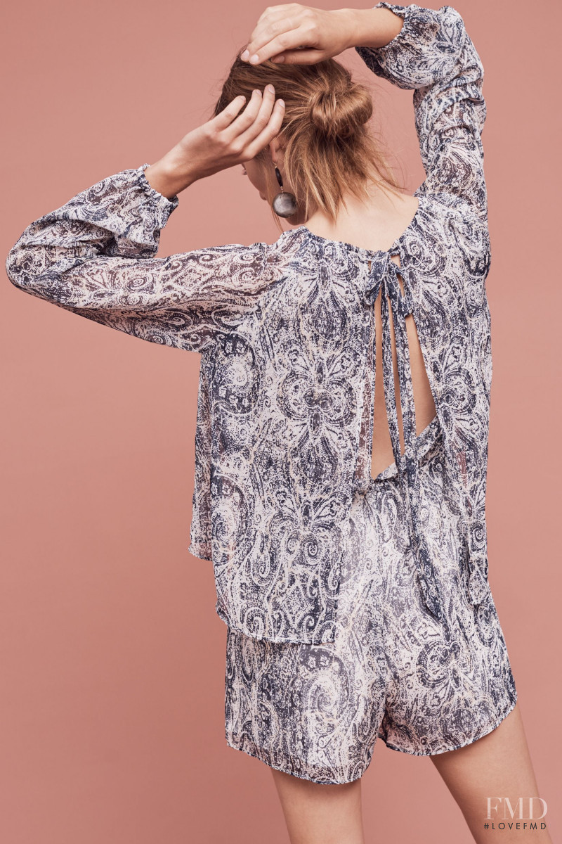 Abi Fox featured in  the Anthropologie catalogue for Fall 2016