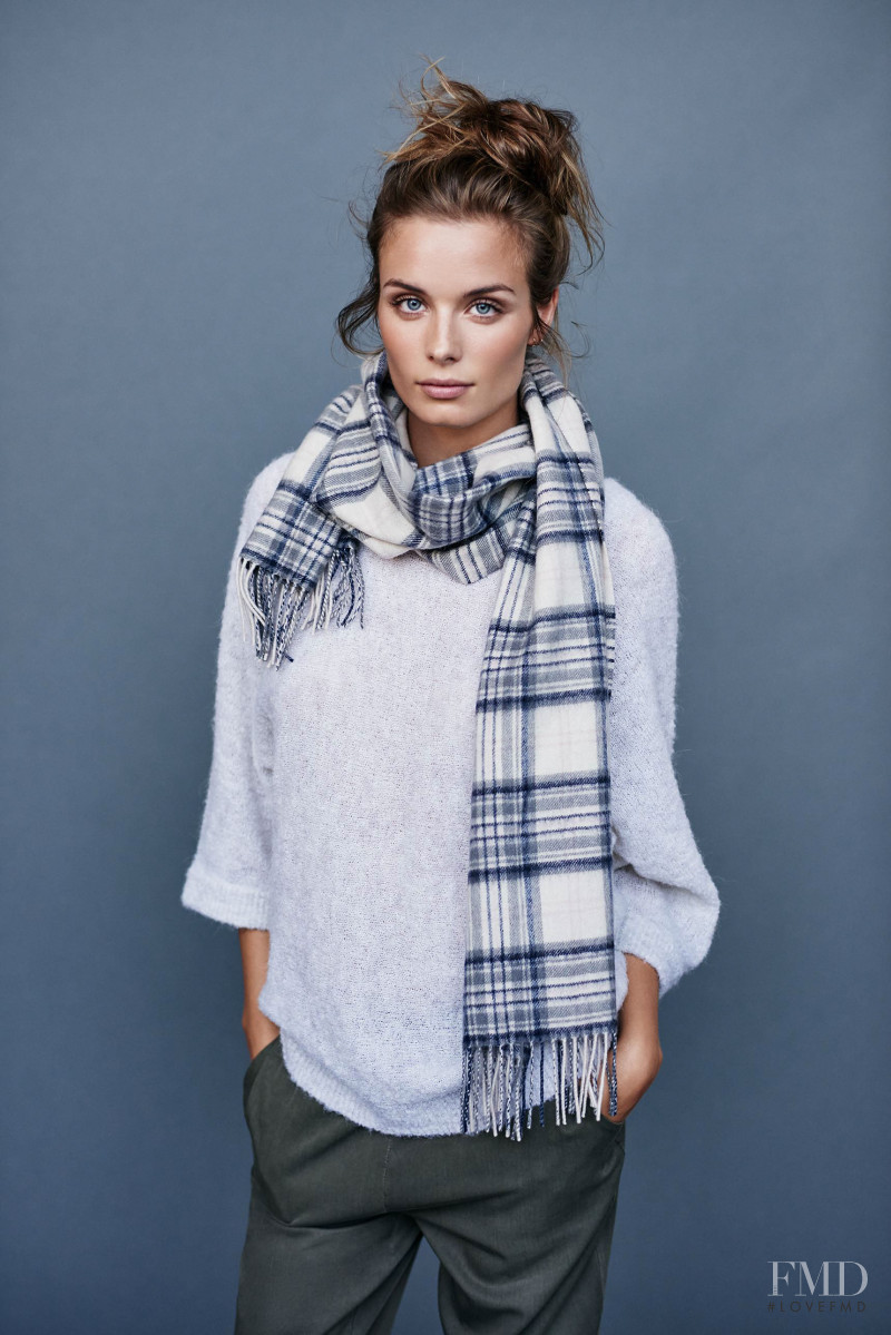 Abi Fox featured in  the Companys advertisement for Autumn/Winter 2015