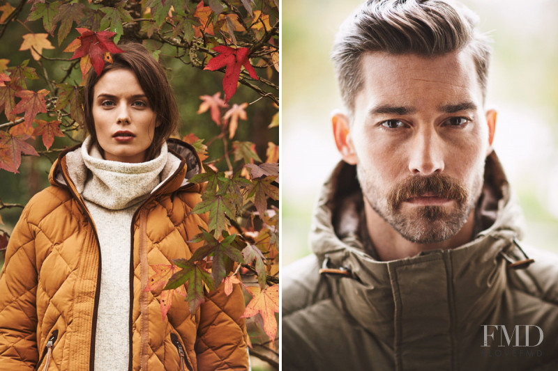 Abi Fox featured in  the Aigle lookbook for Autumn/Winter 2014