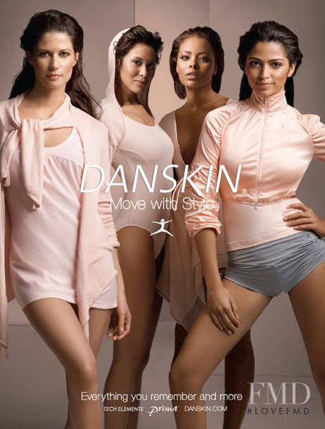 Camila Alves featured in  the Danskin advertisement for Spring/Summer 2008