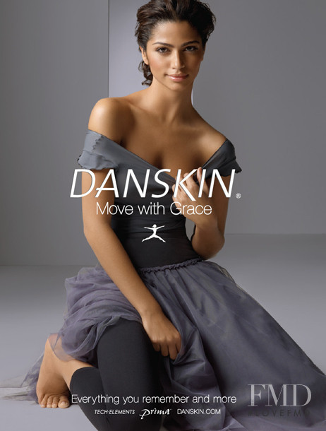 Camila Alves featured in  the Danskin advertisement for Spring/Summer 2008