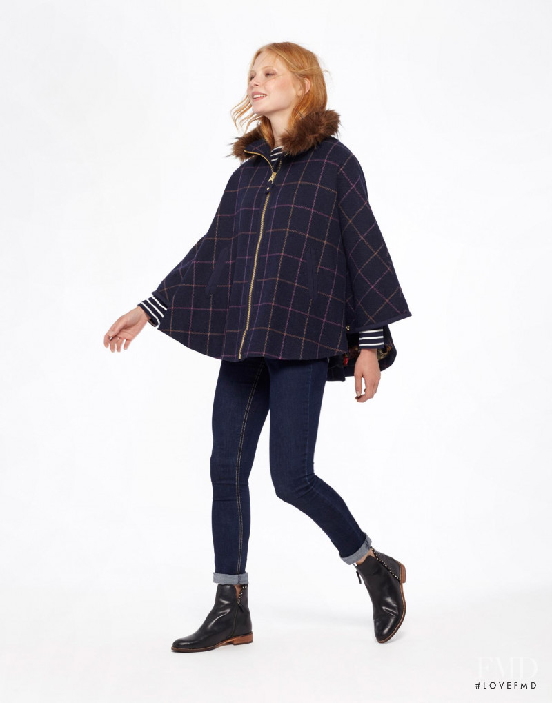 Sofie Theobald featured in  the Joules catalogue for Autumn/Winter 2017